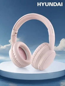 Headphone Bluetooth Over-Ear HYUNDAI HY-T02MAX: HiFi 5.4GHz, bass dalam, efek suara multi-mode, peredam kebisingan presisi, panggilan definisi tinggi, musik, olahraga, game, latensi rendah, daya tahan baterai lama, gaya bisnis minimalis, universal untuk ponsel dan tablet. - MultiWarna - View 8