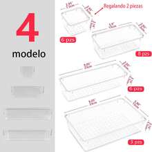 23 Luxury Desktop Storage Units With Drawers - Bathroom, Bedroom, Living Room, Transparent Multifunctional Storage Box - Space Saving, Adjustable, Stackable, For Storing And Organizing Items. Two Gifts Included, 25 Total Received. - 23 Pieces - View 1