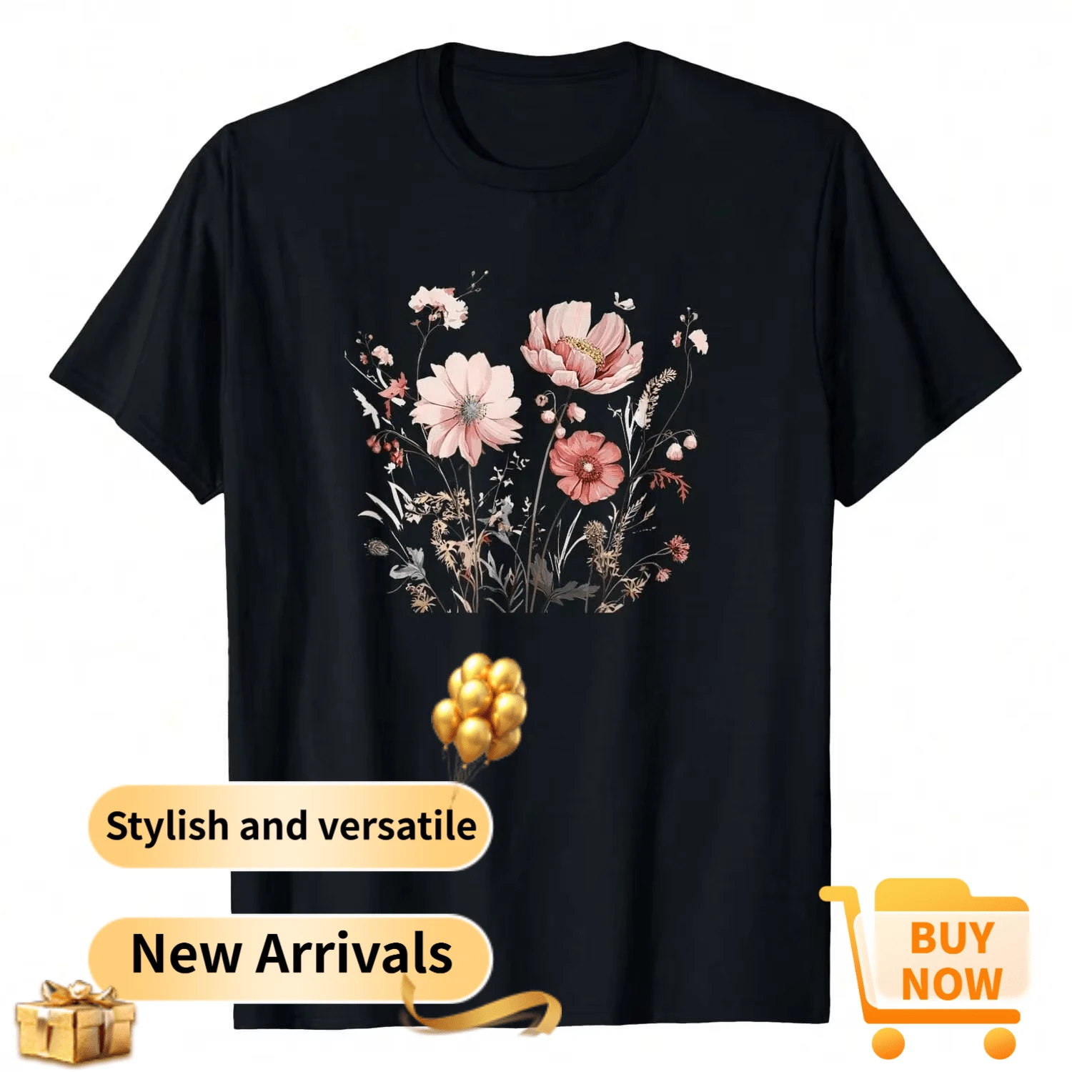 Women Outdoor Tees & Tanks - 黑色 - 查看 1