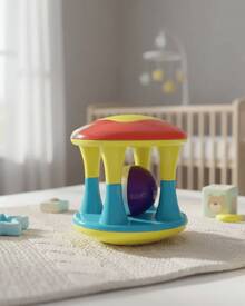 Chocalho Bola Torre Divertida Com Sino Brinquedo Infantil De Plástico Colorido Na Caixa Estímulo Sensorial Coordenação Motora Sons Interativos Desenvolvimento Primeira Infância Presente - Torre Divertida - Visão 6