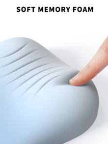 1Memory Foam Ergonomic Wrist Pad, A Mouse Pad That Naturally Fits The Wrist, Can Alleviate Hand Pain, Suitable For Laptops/Computers, Featuring A Gradient Minimalist Design, With A Thick Mouse Pad Equipped With A Silicone Non-Slip Base - View 4