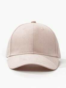 Fashion Solid Color Suede Baseball Cap Unisex Retro Hip-Hop Style Back Snapback Adjustable Sun Hat - Multicolor - View 9