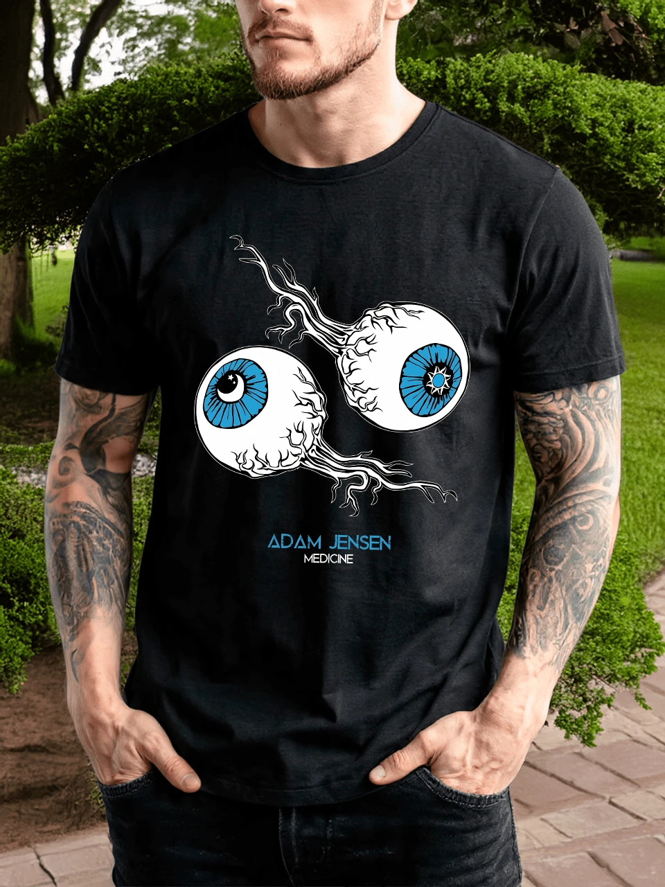 Men Undershirt Tops - Black - View 1