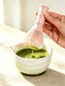 1 buah Pengaduk Matcha Plastik, Alat Matcha Tradisional Buatan Tangan Jepang, Kuas Matcha untuk Membuat Latte, Memasak, Upacara Teh, Tahan Panas, Tahan Lama, Mudah Dibersihkan - MultiWarna - View 6