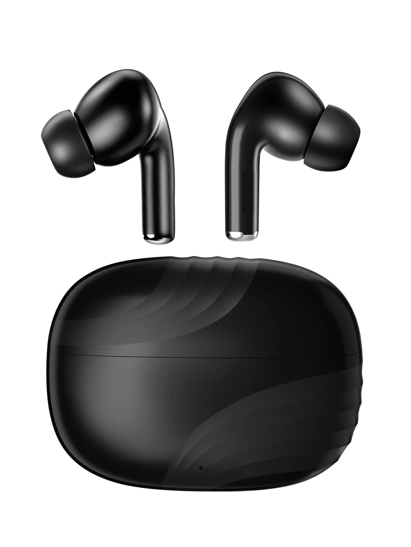 TWS Earbuds, Airbuds, Wireless Earbuds And Bluetooth Headphones, White Design, Built-In Microphone For Clear Calls, Comfortable Ear Stem Style, Compatible With All Mobile Devices – Suitable For Fitness, Running, Daily Use - Multicolor - View 1