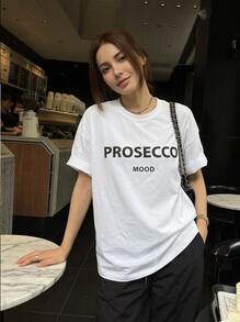 Women T-Shirts - 白色 - 查看 3