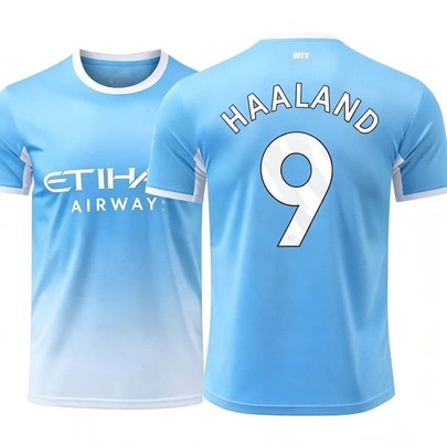 26/27 Manchester City Haaland Home Jersey – High-Quality, Breathable Fan Edition