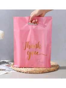 50 buah Tas Hadiah Terima Kasih, Tas Belanja Ritel - beraneka warna - View 2