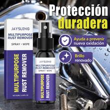 JAYSUING Removedor de Óxido Multifuncional 50ml - Restauración de Brillo y Renovación, Pulido Profesional y Mantenimiento, Desoxida Rines, Griferías y Acero Inoxidable - Púrpura - Ver 7