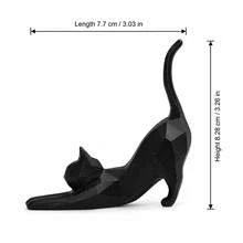 1pc Cat-Shaped Ring Holder, Suitable For Wedding Rings, Birthday Gifts And Office Decoration. Ideal Choice For Jewelry Display And Storage. Minimalist Style Ring Holder | Decorative Accessory. Perfect Gift Choice For Valentine's Day And Mother's Day - Multicolor - View 6