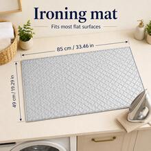 Ironing Pad - Foldable And Easy To Store. Suitable For Living Room, Bedroom, Laundry Room, Travel, Student Dorm. Desktop Ironing Pad, Perfect Holiday Party Gift For Family And Friends (1pc Ironing Pad Only) - A - View 14