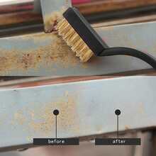 Stainless Steel Gas Stove Cleaning Brush - Random Color, Reusable - Multicolor - View 6