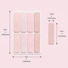 2560 Pcs / 16 Sheets Colorful Sticky Index Tabs, Writable & Waterproof Page Markers, Aesthetic Translucent Book Tabs, Sticky Notes For Reading, Books, Planners, Office & School Supplies,Back To School Season - one-size - View 8