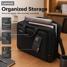 Lenovo TM200 Business Laptop Handbag 14-15.6 Inch Shock Resistant Wear Resistant Notebook Briefcase For Daily Commute - View 1
