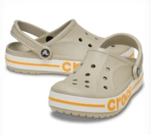 Crocs 크록스 바야 밴드 클로그 | 유니섹스 클래식 샌들 가볍고 슬립온 가능하며 물에 강한 편안한 데일리 슈즈 (Cobblestone) - 자갈 - 보기 2