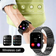 This Smartwatch Features Call/Message Notifications, A 260mAh Battery, New Watch Bands To Choose From, An Alarm Clock, Multiple Sports Modes, Music Playback, And More. It's A Perfect Christmas/Halloween Gift For Friends And Family. - View 5