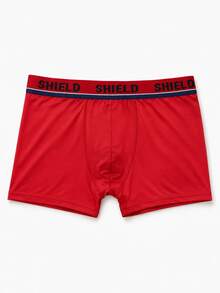 Kit 5 Cuecas Boxer Masculinas com Cores Vibrantes - Multicolorido - Visão 3