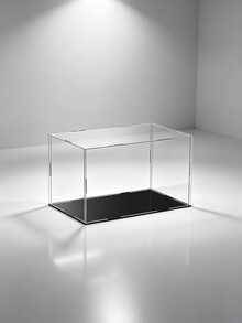 Transparent Acrylic Display Box With Black Base, Dust-Proof Toy And Collectible Storage Box, Home Decor, Room Decor And Desktop Storage, Ideal Boyfriend Gift, Men's Gift Or Christmas Gift - Display Box - View 15