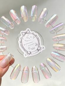 鏡面極光美甲粉，沙龍美甲材料，DIY美甲飾品 - 彩色 - 查看 4