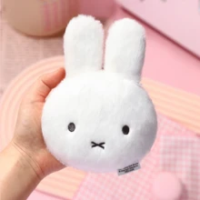 Cute Miffy Rabbit Plush Coin Purse Keychain Pendant, Multi-Functional Earphone Bag Card Holder, Suitable For Girls - Multicolor - View 2