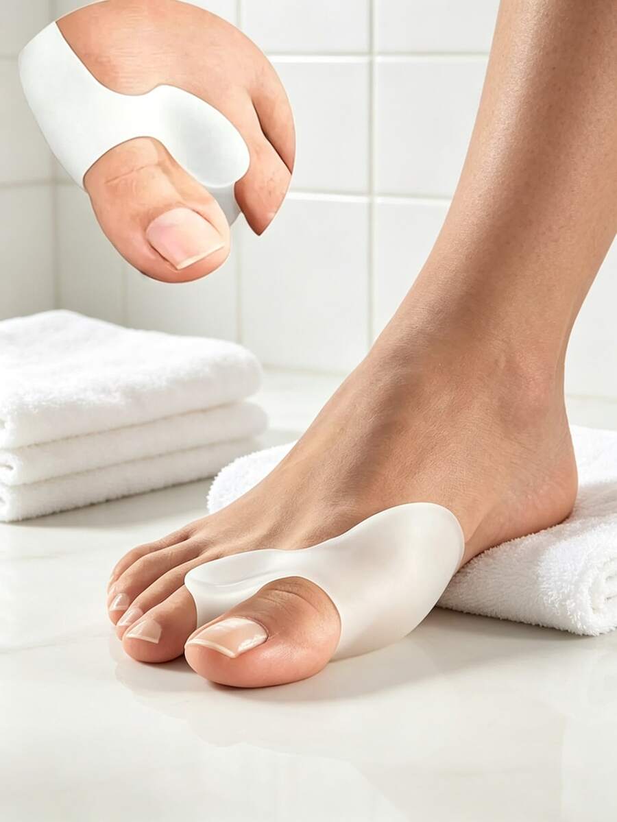 6/2 buah pemisah jari kaki, nyaman untuk berjalan, berlari, mendaki, dan pemakaian sehari-hari, penyangga sepatu yang tahan lama.