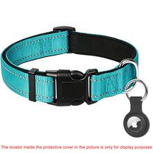 Cat & Dog Reflective Collar, S/M/L, With Detachable Locator Silicone Protective Sleeve, Reflective Nylon Dog Collar - Pet Training Collar - Padded, Soft & Comfortable, Suitable For Large, Medium & Small Dogs - Durable - Multicolor - View 15