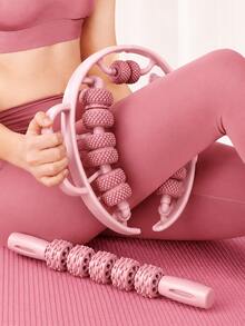 U-Shaped Pilates Muscle Relaxation Roller Massage Roller Firming Massage Tool Body & Leg Massage Roller Yoga Training Equipment - Multicolor - View 7