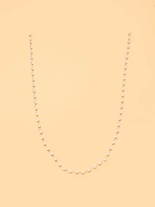 outingfit 1件時尚花卉鏈條眼鏡鍊 女款防滑掛鍊飾品 - 金色 - 查看 6