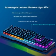 AULA Wired Anti-Ghosting Keyboard Mouse Headset Set 108-Key Computer Keyboard Suitable For PC Laptop Gaming Keyboard Mouse With RGB Lighting - View 10