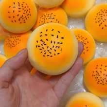 Sesame Egg Yolk Pastry Building Block Handmade Squeeze Toy, Crisp Cracking ASMR Sound Stress Relief Squeeze Ball, Sensory Toy For Relieving Stress And Anxiety - Multicolor - View 10