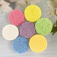 Large Capacity Brush Absorbent Pad - Multi-Color Combination Set, Suitable For Painting Brushes, Calligraphy Pens, Palettes And Other Art Tools, Effectively Cleans Art Supplies. Each Set Includes One Round Transparent Plastic Box And Three Different Colored High Absorbent Pads, Reusable, A Thoughtful Gift For Friends - Round - View 5