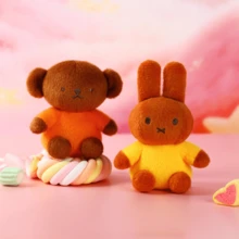 Gantungan Kunci Boneka Miffy Warna-warni Lucu, Gantungan Tas Kelinci, Mainan Boneka Lembut, Liontin, Aksesori Tas Estetik - MultiWarna - View 3