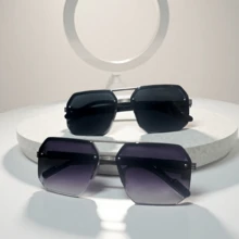 Classic Unisex Double-Bridge Casual Fashion Eyewear, Suitable For Beach Vacation, Driving, Fishing, Cycling, Shopping And Photography - Multicolor - View 7