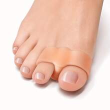 2pcs/6pcs/10pcs Soft Silicone Toe Separators, Yoga Daily Relaxation Toe Spacers, Soft And Durable, Washable And Reusable - Multicolor - View 2