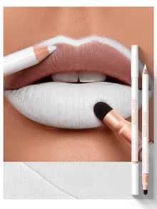 beauty glazed Halloween 3pcs Lip Liner, Eye Liner And Body Paint Stick Set, Long-Wearing, Waterproof, Smudge Proof, Matte Finish Makeup Gift Set For Delicate Face And Lip Look - B168+B218#120+B132#105 - View 6