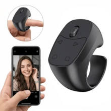 Smart Ring Remote, Bluetooth Page Turner For Reading Apps, Video Scroller, Music Controller, Camera Shutter, Like Button And Volume Control, Built-In 30mAh Battery - Multicolor J8 - View 14