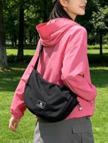 CAMEL CROWN Unisex Outdoor Waterproof Bag, Convertible One Shoulder Crossbody Bag - Black - View 2