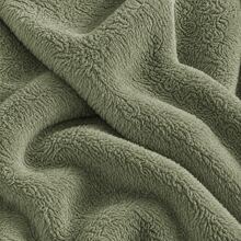 nerd hunters Silkce Premium Soft Plush Blanket 200x220cm Bed & Sofa - Olive Green - View 7