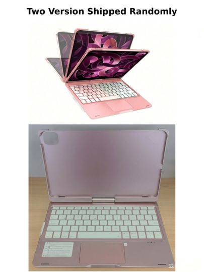 Rotatable Magic Keyboard Suitable For IPad Air 8 (M4) 11" 13" 2026 11th Gen A16 10th Gen 10.9 Air 11 M2 M3 2024 2025 Air 5 4 10.9 Pro 11 2020 2021 2022, Backlit Keyboard Case