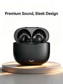 TWS Wireless Earbuds And Headphones, In-Ear Bluetooth Earphones With Microphone, Smart Touch Control, Elegant Design, Suitable For Running, Sports, Music And Daily Use, Compatible With All Smartphones - White - View 3