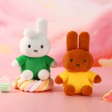 Gantungan Kunci Boneka Miffy Warna-warni Lucu, Gantungan Tas Kelinci, Mainan Boneka Lembut, Liontin, Aksesori Tas Estetik - MultiWarna - View 4