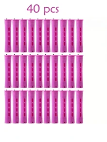 20/30/40/50pcs Curling Iron Set For Normal Hair - Professional-Grade Cold Perm Curling Iron Set For Creating Voluminous Curls - DIY Salon-Quality Styling Tools For Home Use - Multicolor - View 14
