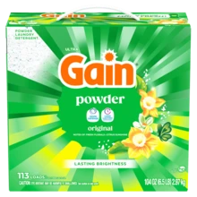 Gain Powder Laundry Detergent, Original Scent, 104 Oz, 113 Loads - 104 Oz(Pack Of 1) - View 1