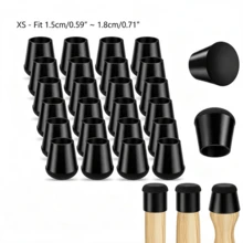 1/4/8/16/24pcs, Thickened Wear-Resistant TPE Chair Leg Protectors, High Elasticity Silent Anti-Slip Table And Chair Foot Pads, Scratch-Resistant Noise-Reducing Floor Protection Pads - Flexible And Durable, Silent And Scratch-Resistant, Easy To Install By Hand. Suitable For Home Table And Chair Protection, Bedroom Furniture Floor Protection. Flexible And Durable Furniture Protection Men's Tools, Invisible Silent Versatile Room Decoration Foot Pads, Scratch-Resistant Floor Protection Simple Home Decor Protection Pads, Anti-Slip Silent Bedroom Decoration Chair Foot Pads, Soft And Wear-Resistant Atmospheric Autumn Decoration Protection Covers, Invisible Creative Halloween Decoration Chair Leg Covers, (Random Style) - Multiple Styles - View 11