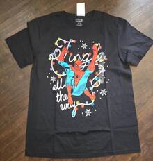 Christmas Lights S-Pider-Man Jingle All The Way Graphic Black T-Shirt, Gift For  Movie Fans - 黑色 - 查看 12