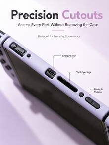 Cailai,Applicable Compatible With Switch 2 Protective Case,Split Matte Protective Shell Compatible With Switch 2,Detachable Shockproof Outer Shell With Built-In Stand,Precise Cutout Game Accessory,Universal Switch Controller Protective Case,Multiple Combinations Available,Switch Game Accessory,Game Controller Accessory,Anti-Drop Anti-Slip,Scratch-Resistant,Perfect Gift - Multicolor - View 5