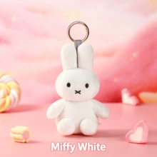 Gantungan Kunci Boneka Miffy Warna-warni Lucu, Gantungan Tas Kelinci, Mainan Boneka Lembut, Liontin, Aksesori Tas Estetik - MultiWarna - View 9