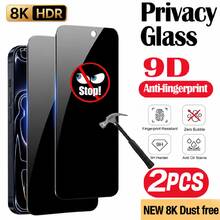 2pcs 9H Privacy Tempered Glass Screen Protector, Compatible With IPhone 17 Pro Max/Air/16/15/14/13/12/11 Pro Max/XR/X/XS Max Plus, Ultra HD Anti-Peeping Full Coverage Glass Film, Crystal Clear Visual Experience, Anti-Fingerprint Oleophobic Coating, Scratch-Resistant Surface Protection, Bubble-Free Auto-Alignment Installation Frame, Sensitive And Smooth Touch, Compatible With Phone Cases - 2pcs - View 25