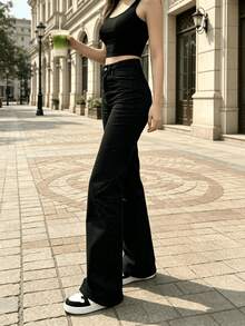 Women Jeans - Black - View 3