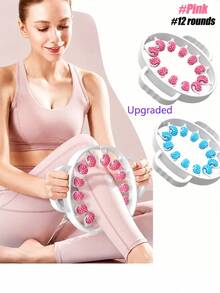 U-Shaped Pilates Muscle Relaxation Roller Massage Roller Firming Massage Tool Body & Leg Massage Roller Yoga Training Equipment - Multicolor - View 4